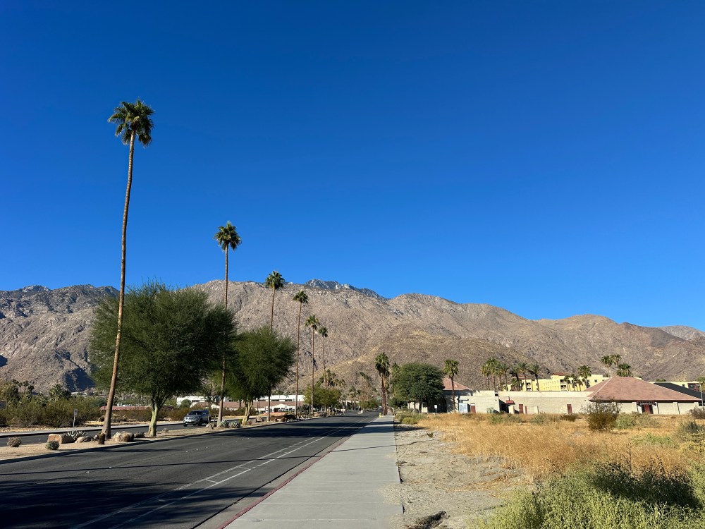 landscape of the Agua Caliente Indian Reservation
